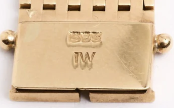 333 stempel på guldarmbånd