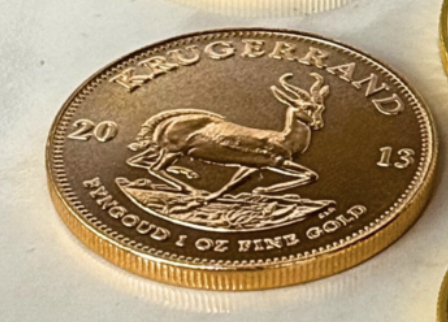 Krugerrand 22 karat guldmønt