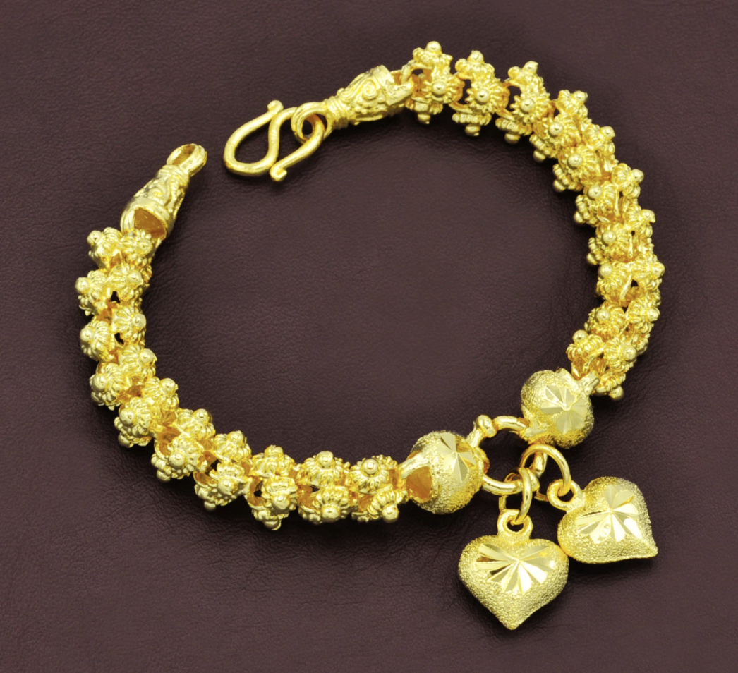 23 karat guldarmbånd fra Thailand