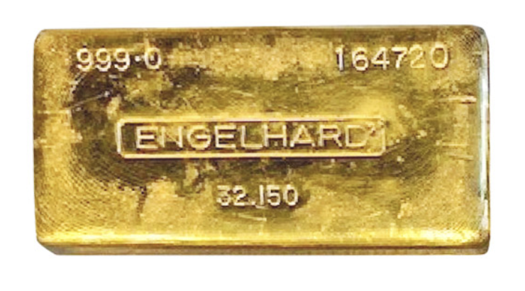 Ældre 999 guldbarre