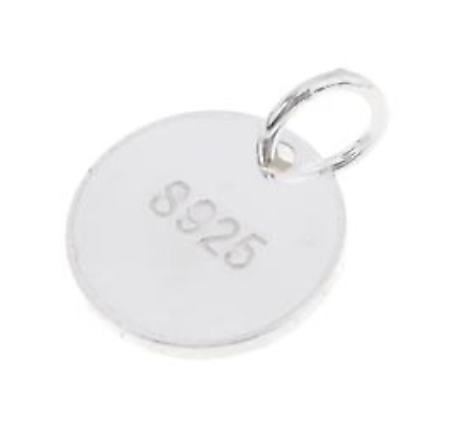S925 stempel på vedhæng