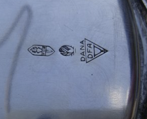 Pletsølv stempel – DANA DFA