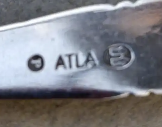 Pletsølv stempel – ATLA