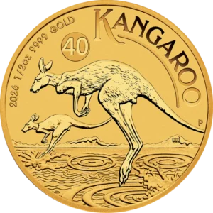 Kænguru 1/2 oz 2026 guldmønt