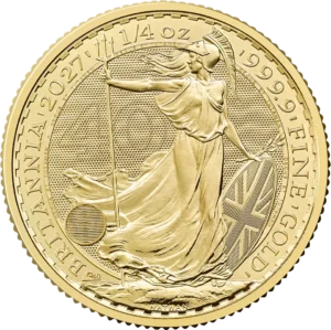 Britannia 1/4 oz 2027 guldmønt