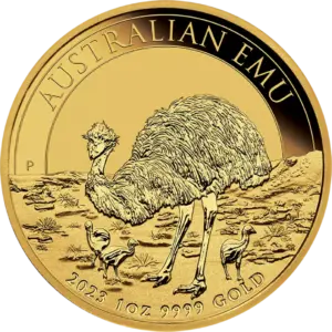 Australsk Emu 1 oz Guldmønt