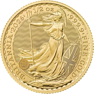 Britannia 1/2 oz 2026 guldmønt