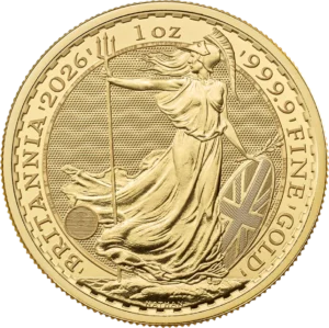 Britannia 1 oz 2026 guldmønt