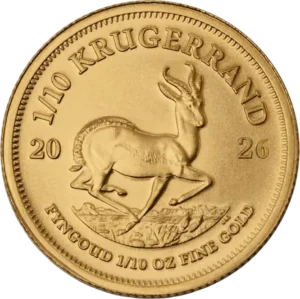 Krugerrand 1/10 oz 2026 guldmønt