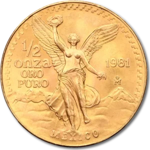 Mexikansk Libertad 1/10 oz blandet årgange Guldmønt
