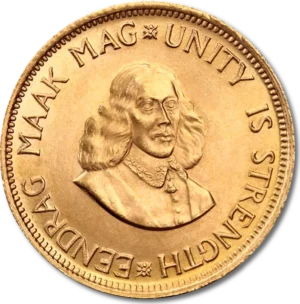 2 Sydafrikanske Rand Guldmønt