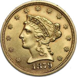 2,5 Dollar Cornet Head Guldmønt