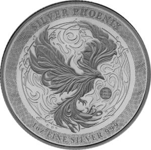 1 oz Fønix Sølvmønt