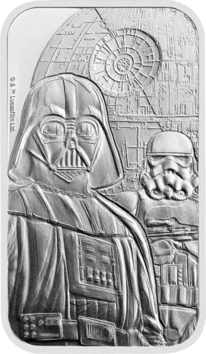 1 oz Star Wars Dark Side Sølvbarre