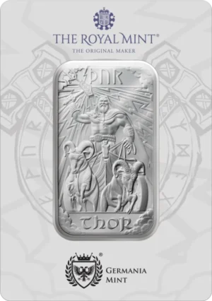 1 oz Thor Sølvbarre