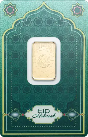 PAMP 5g Eid Mubarak guldbarre