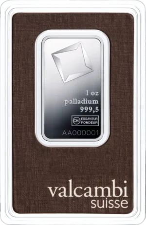 Valcambi 1 oz Palladium