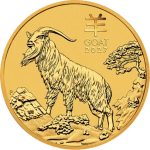 Lunar III Goat 1 oz Guldmønt | 2027